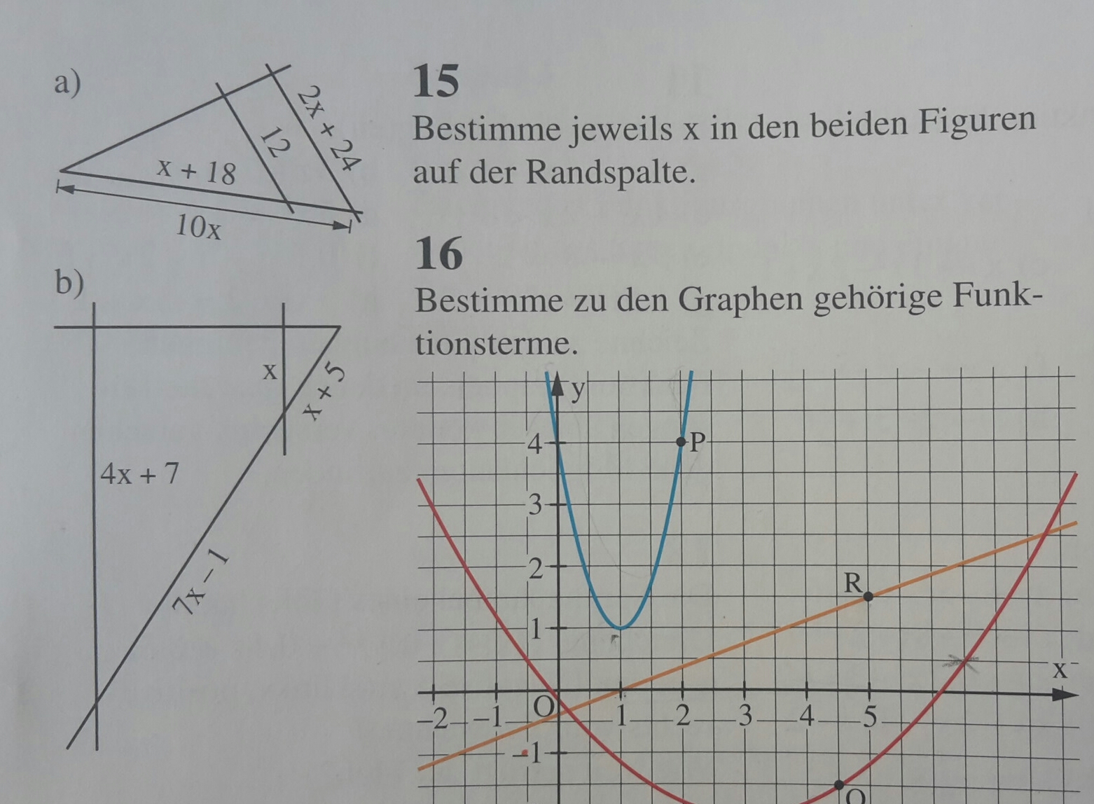 Bestimmen Sie Das Integral Mithilfe Von Dreiecks Und Rechtecksflächen www.mathefragen.de - X in Dreieck mithilfe einer Funktion bestimmen