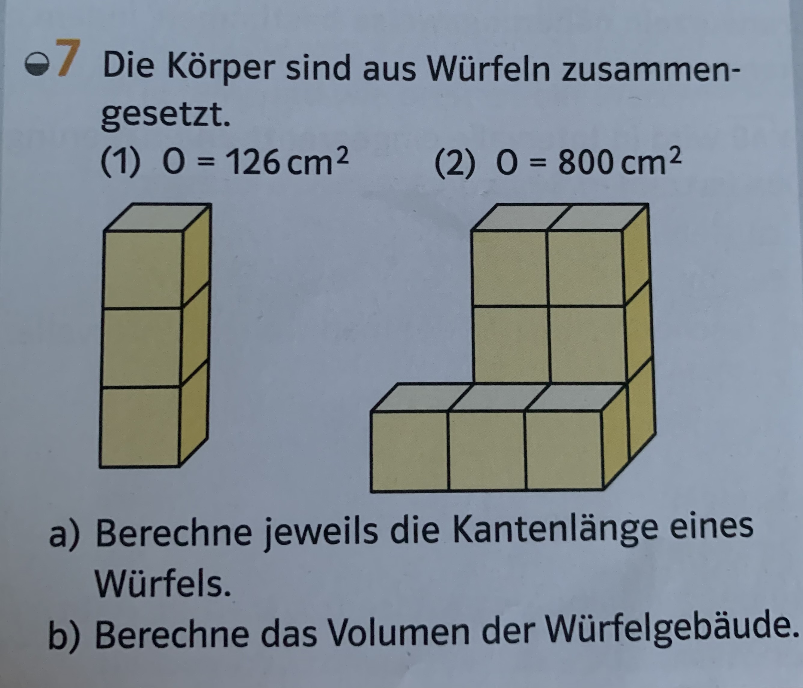 www.mathefragen.de - Kantenlänge und Volumen eines Würfels bestimmen ...