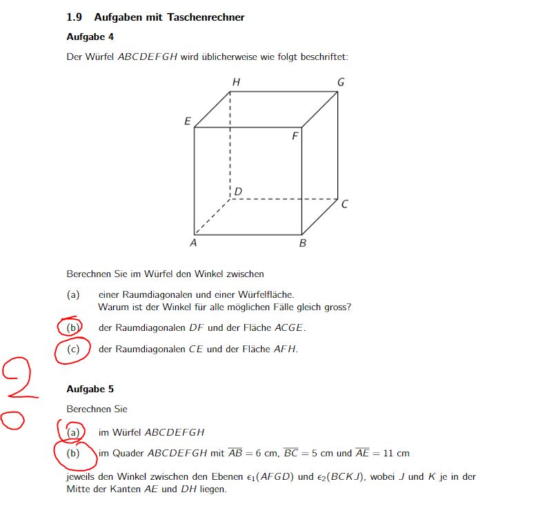 Www mathefragen de Stereometrie Anf nger Aufgaben Hilfe